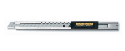 Нож OLFA  с выдвижным лезвием и корпусом  автофикс