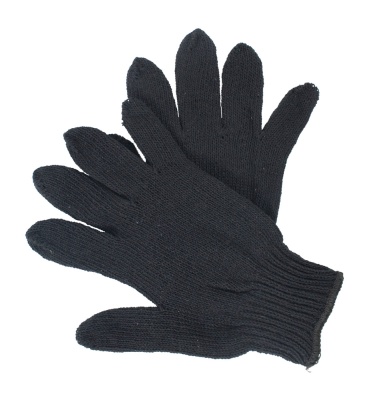 Перчатки зимние, черные, двойные  ''Стандарт'' (2f