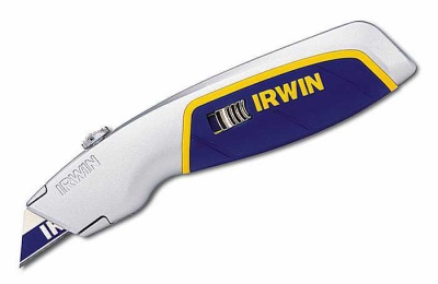 Нож Pro-Touch с выдвижным трапец. лезвием IRWIN (_